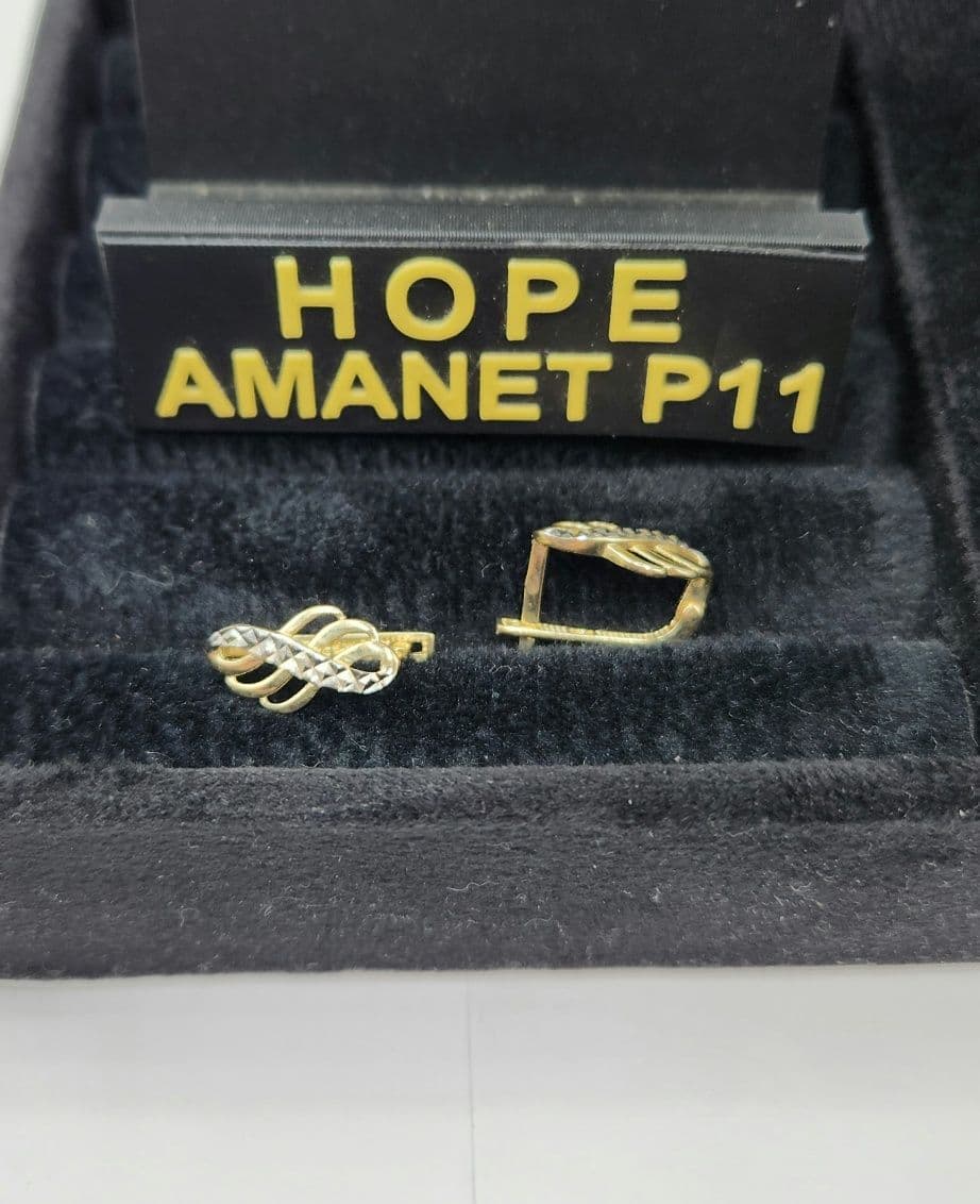 Hope Amanet P11 - Cercei Aur 14 k /1.92gr/#73019 Bucuresti Sectorul 2
