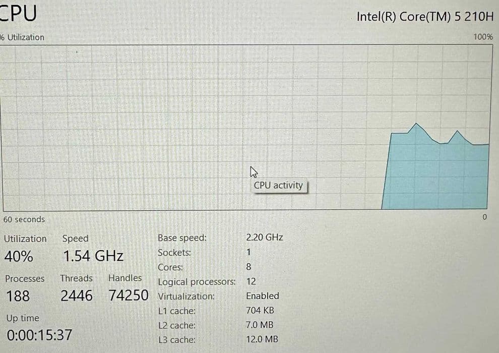 Hope Amanet P5 / Laptop Asus V16 V3067V, Intel Core 5 210 H, 16GB RAM DDR5, 1TB SSD NVME, RTX 5050 8GB, 144 Hz - GARANTIE Bucuresti Sectorul 2