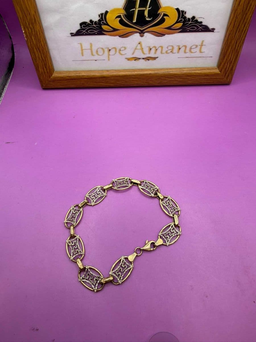 HOPE AMANET P2 - Bratara Aur 14K / 6.19Gr / 10cm Bucuresti Sectorul 5