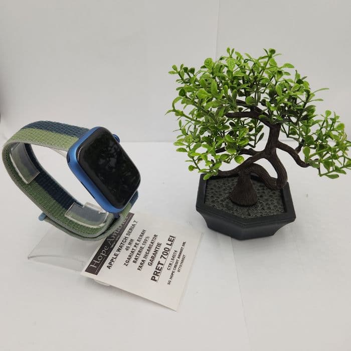 Hope Amanet P11 - Apple Watch Seria 7 / 45mm / Baterie 100% / Garantie / 64574 Bucuresti Sectorul 2