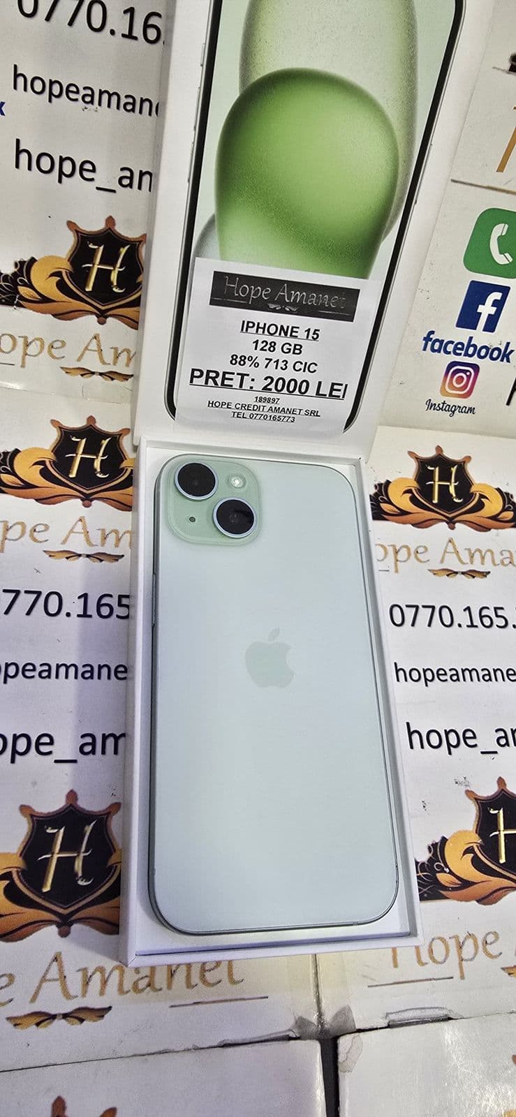 Hope Amanet P6 iphone 15 Bucuresti Sectorul 4