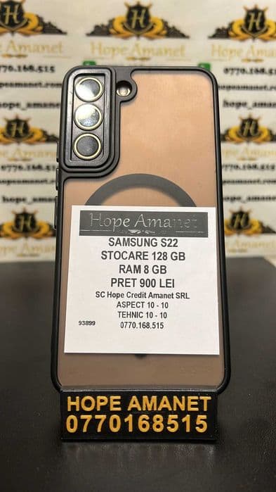 Hope Amanet P3 SAMSUNG S22 128GB / 8 GB RAM Bucuresti Sectorul 6