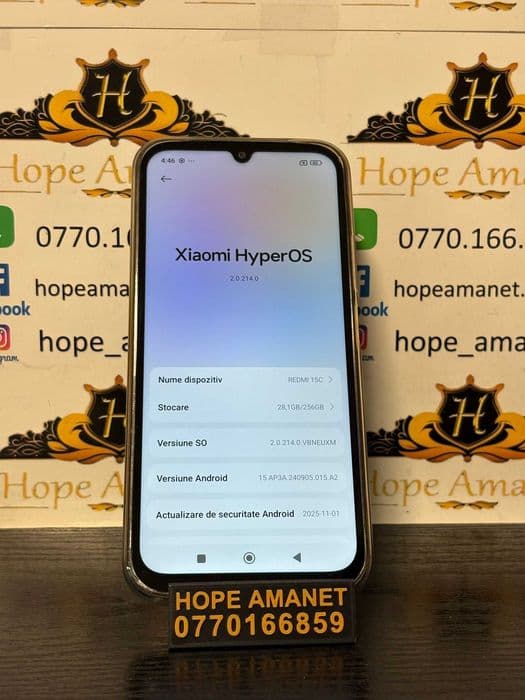 Hope Amanet P10/REDMI 15C 256GB Bucuresti Sectorul 6