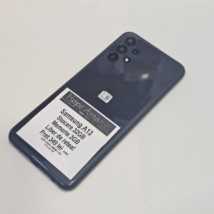 HOPE AMANET P8 Samsung A13 32gb 3 gb ram Bucuresti Sectorul 6