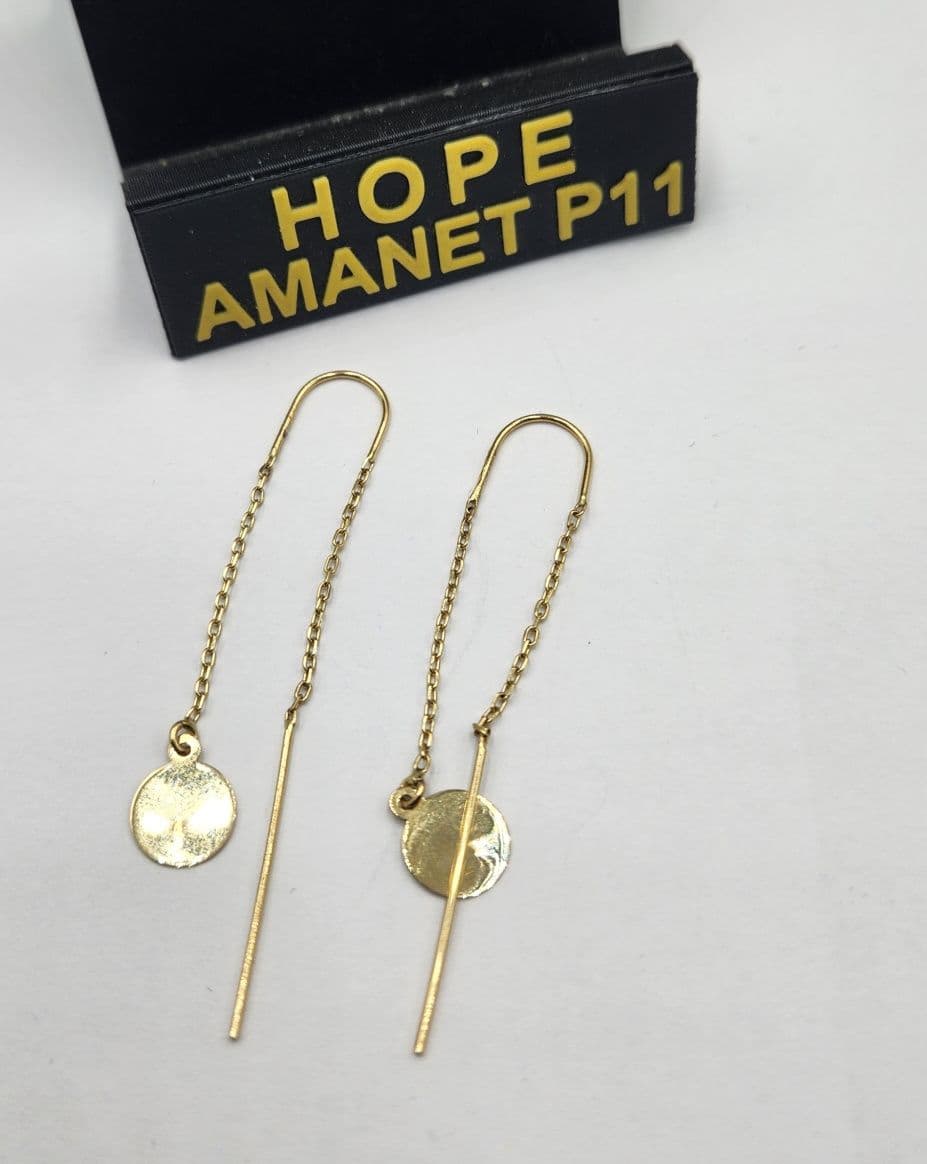 Hope Amanet P11 - Cercei din aur 14k/1.87gr/#75029 Bucuresti Sectorul 2