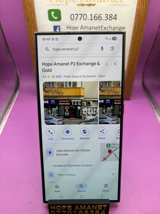HOPE AMANET P2 - Samsung S24 Ultra / 512GB / 12Gb Ram Bucuresti Sectorul 5