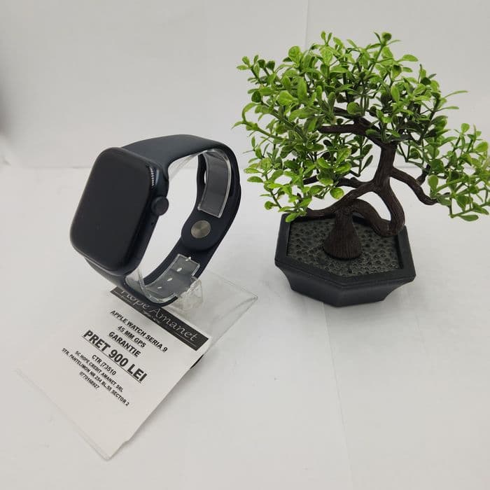 Hope Amanet P11 - APPLE Watch Seria 9 / 45mm / GPS /Garantie / 73510 Bucuresti Sectorul 2