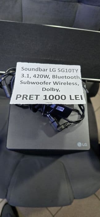 Hope Amanet P6 Soundbar LG SG10TY 420W Bucuresti Sectorul 4