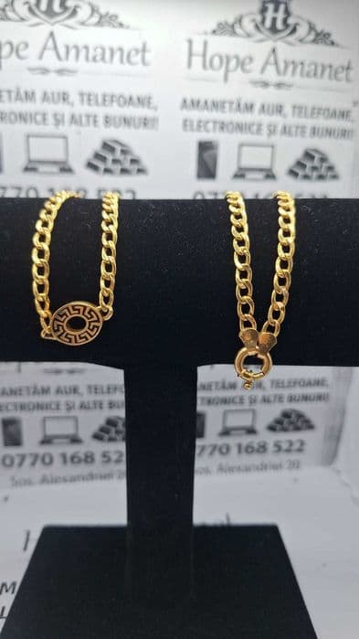 Hope Amanet P1/ Lant din aur 21K / 10.43 gr / 51 CM / COD 121005 Bucuresti Sectorul 5