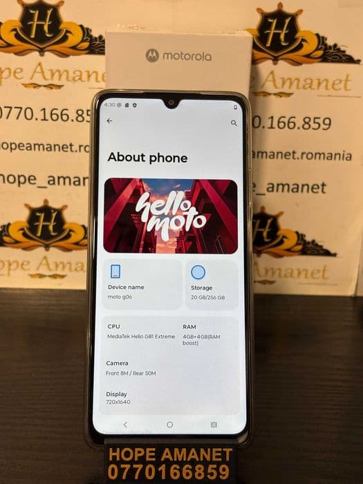Hope Amanet P10/MOTOROLA G06 Bucuresti Sectorul 5