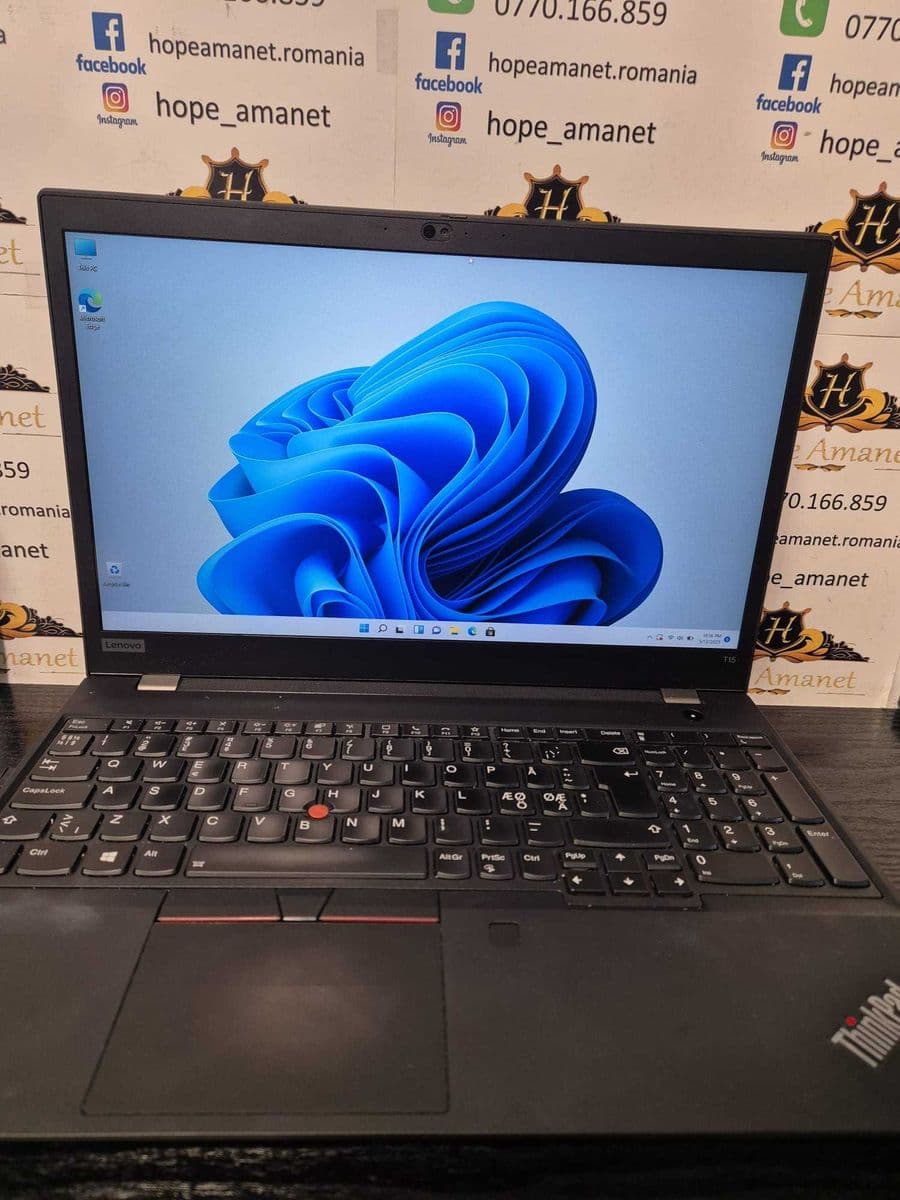Hope Amanet P10/LENOVO THINKPAD T15S GEN 1 i7-10610U - 32 GB RAM 512SSD Bucuresti Sectorul 5