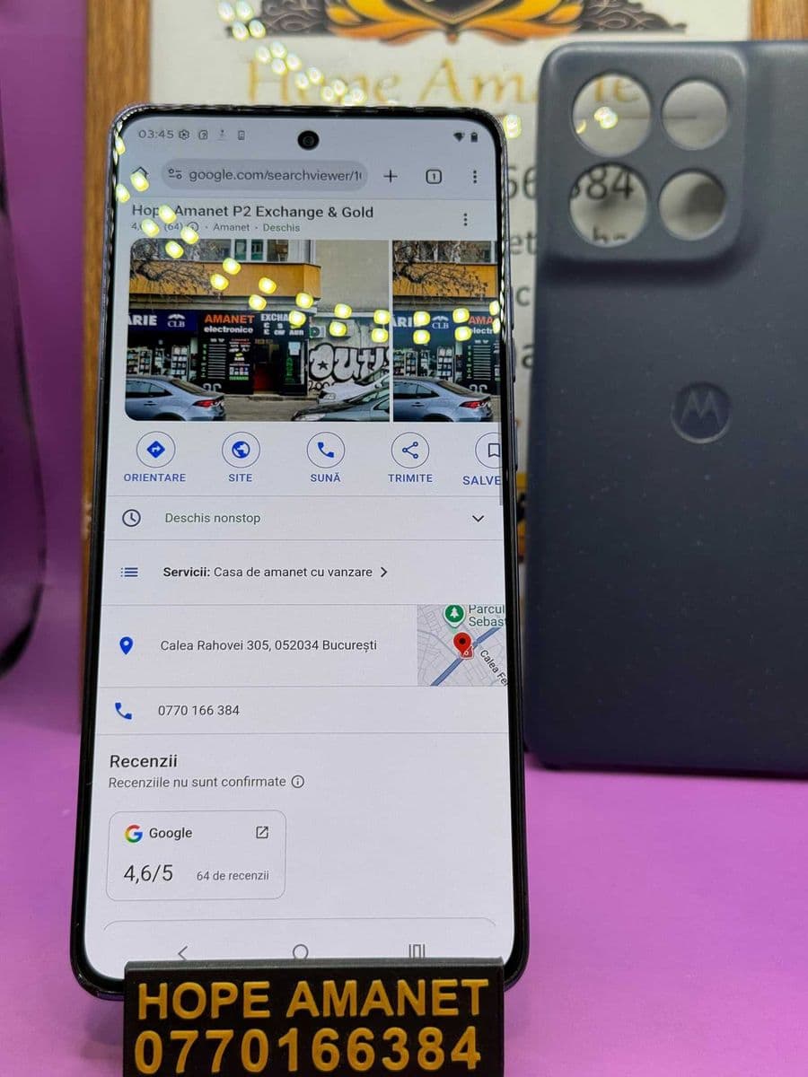 Hope Amanet P2- MOTOROLA G86 256GB/8GB RAM Bragadiru