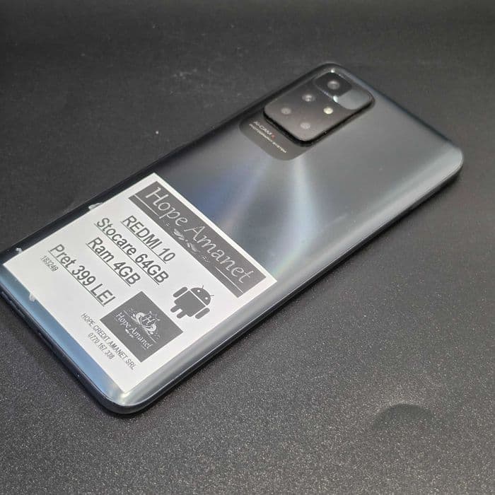 HOPE AMANET P8 Redmi 10 64 gb 4 gb ram Bucuresti Sectorul 6