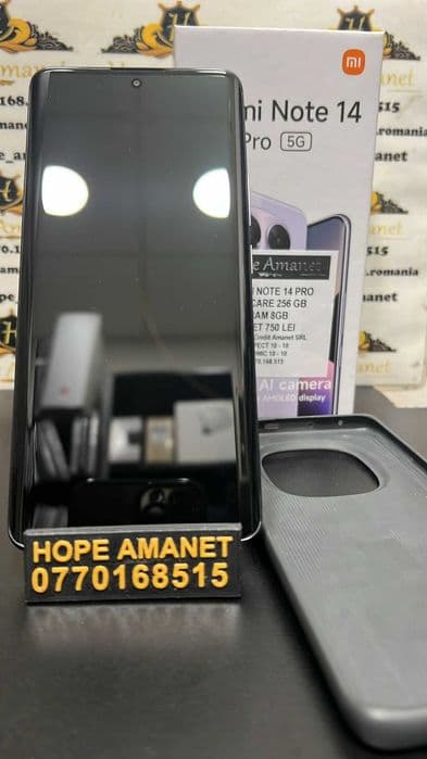 Hope Amanet P3 REDMI NOTE 14 PRO 256 GB / 8GB RAM Impecabil Bucuresti Sectorul 6