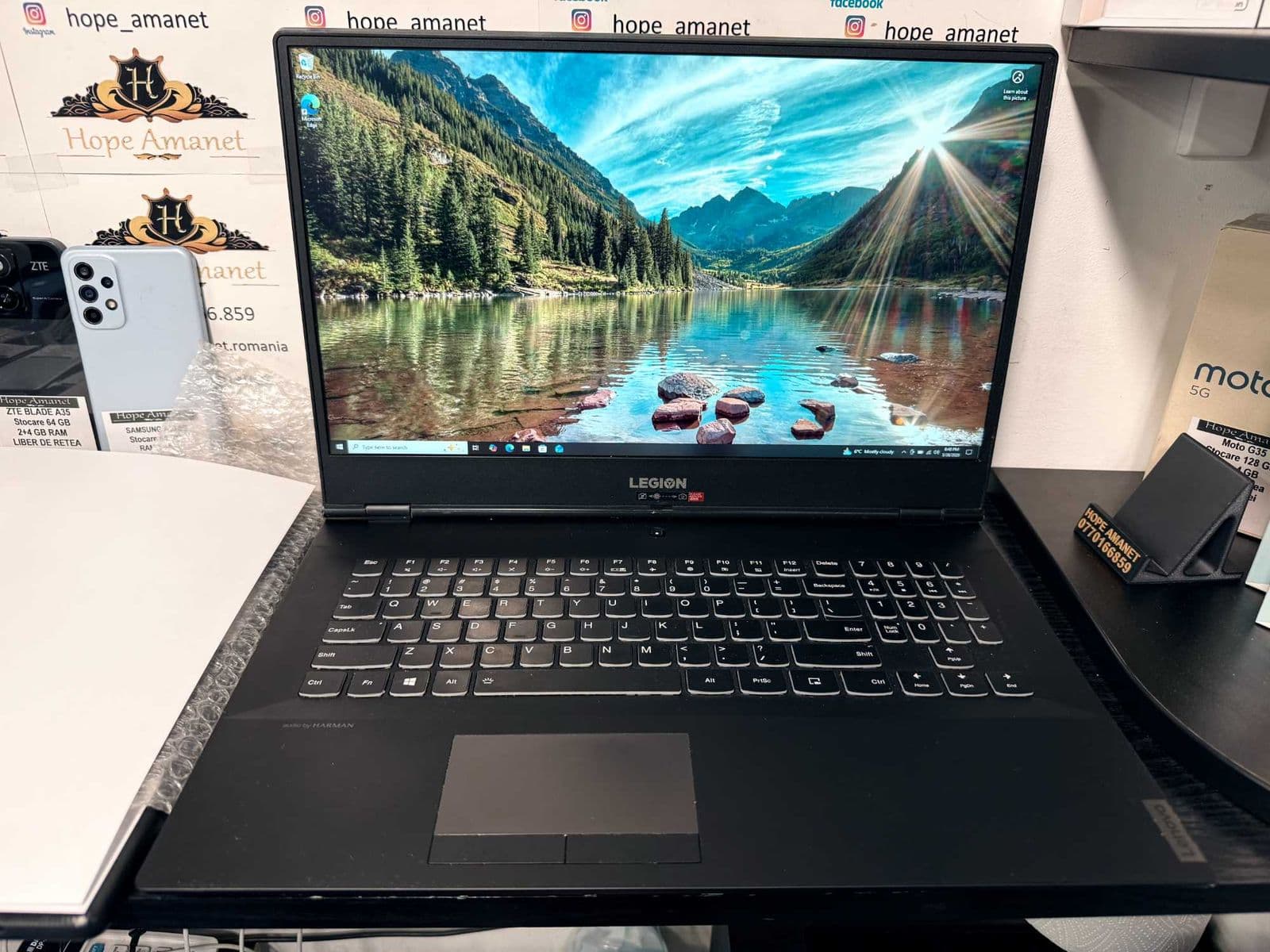Hope Amanet P10/Laptop Gaming Lenovo Legion Y540 i7 9th 17.3" GTX 1650 Bucuresti Sectorul 5