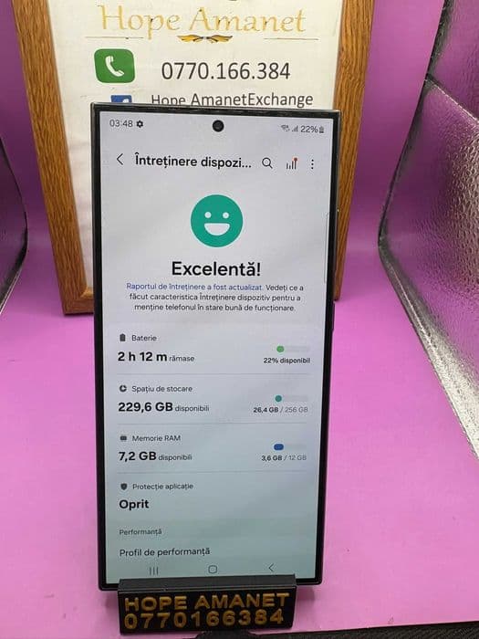HOPE AMANET P2-Samsung s24 ultra 256 GB/12 RAM Bucuresti Sectorul 5