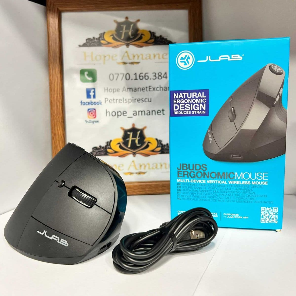 Hope Amanet P2 - Mouse JLab Wireless Ergonomic Sigilat Bucuresti Sectorul 5