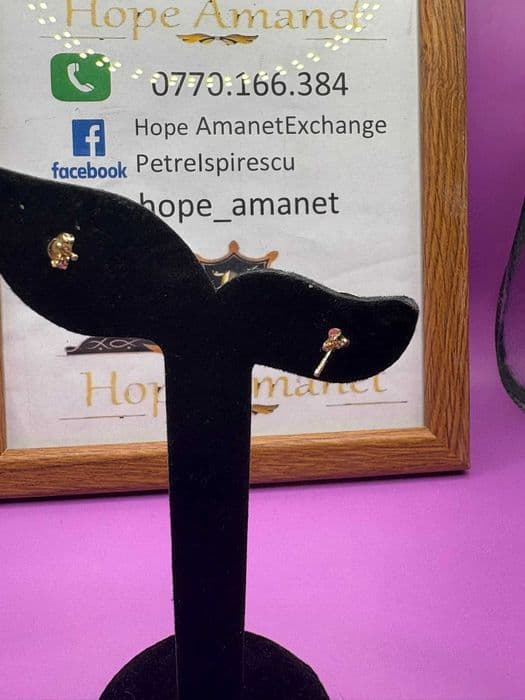 HOPE AMANET P2-Cercei din aur de 14k/1.64gr Bucuresti Sectorul 5