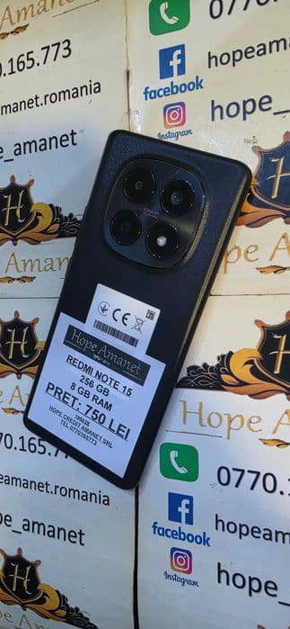 Hope Amanet P6 REDMI NOTE 15 Bucuresti Sectorul 4