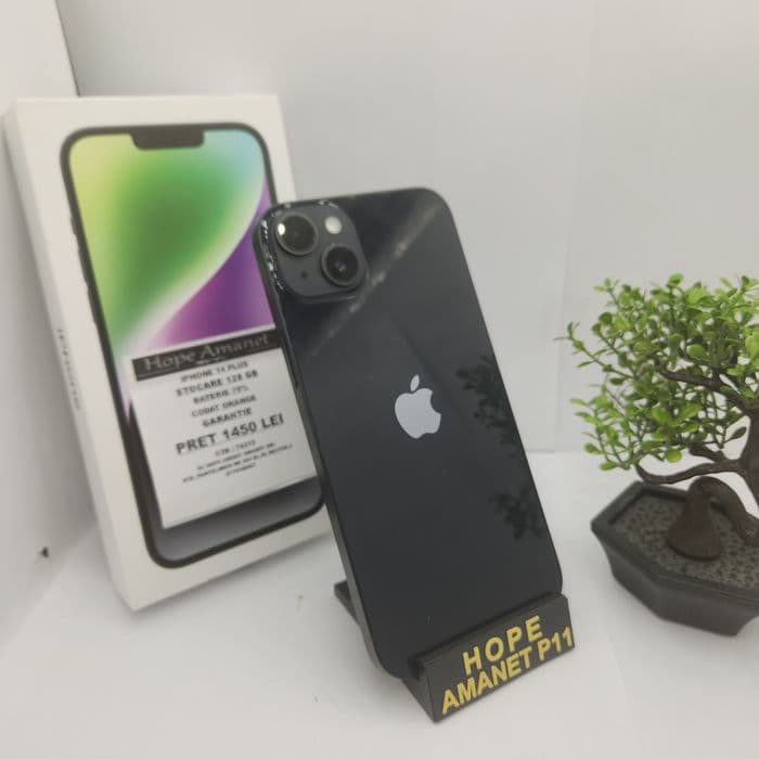Hope Amamet P11 - iPhone 14 Plus / codat Orange / 128GB / Baterie 79% / Garantie / 74315 Bucuresti Sectorul 2