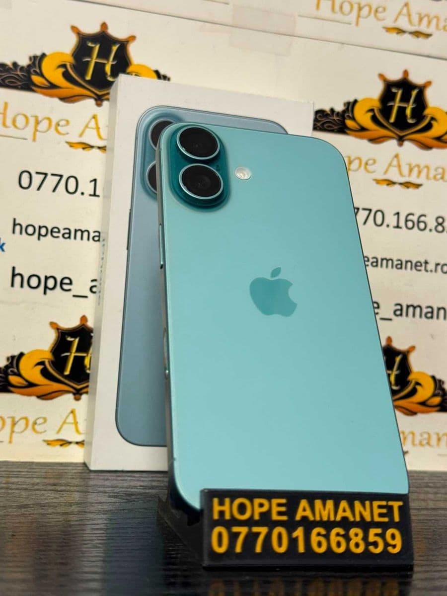 Hope Amanet P10/iPhone 16 128GB Teal BT 100% CIC 41 Bucuresti Sectorul 5
