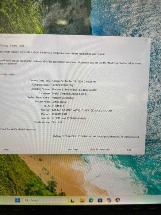 HOPE AMANET P2 - Microsoft Surface 5 / Cu Touch / I7 Gen 12 / 16GB Ram / SSD 256GB Bucuresti Sectorul 5
