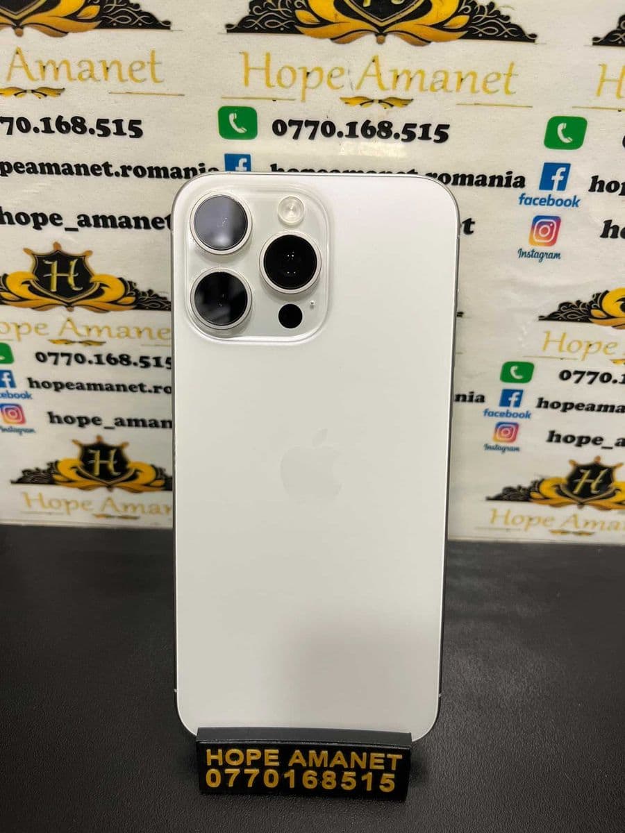 Hope Amanet P3 Iphone 15 Pro Max / 256 gb / 84% Baterie Bucuresti Sectorul 6