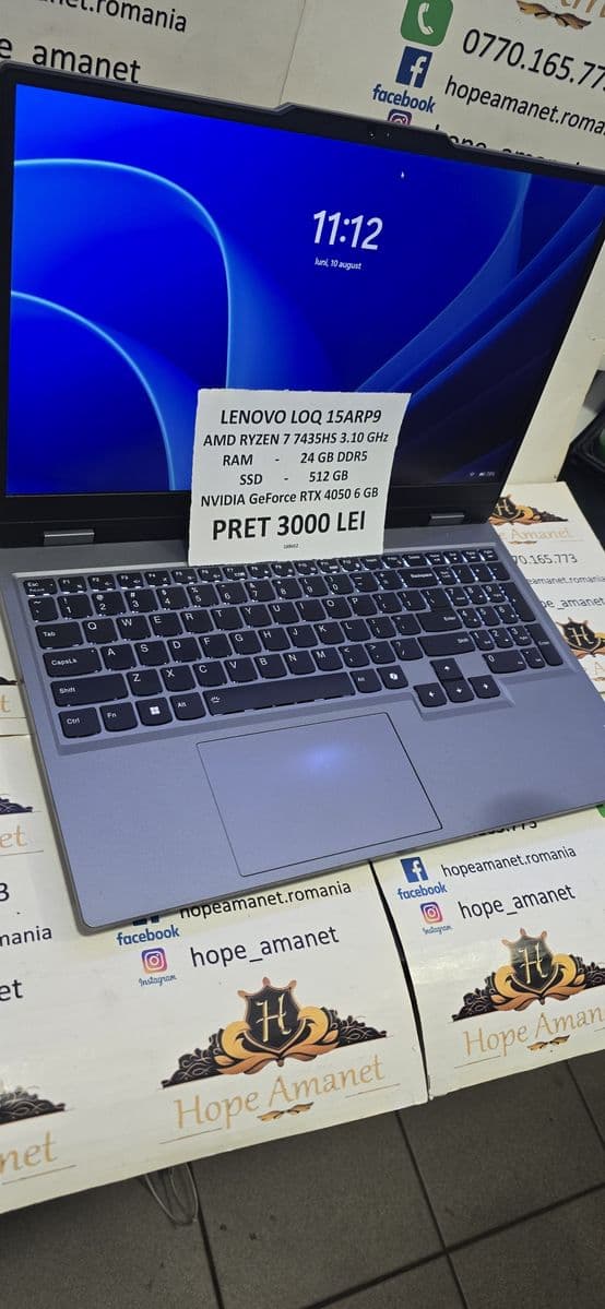 Hope Amanet P6 Laptop Lenovo LOQ #188602 Bucuresti Sectorul 4