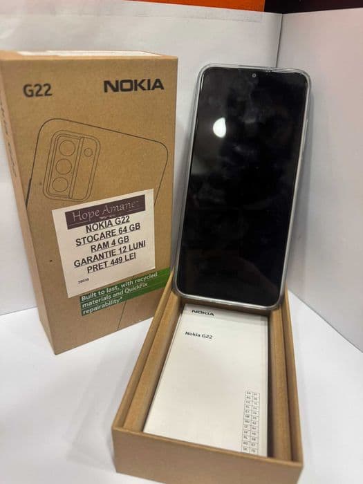 Hope Amanet P1/ Nokia G22, 64GB stocare, 4GB ram #28339 Bucuresti Sectorul 6