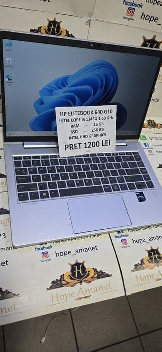Hope Amanet P6 Laptop HP Elitebook 640 G10 #163651 Bucuresti Sectorul 4