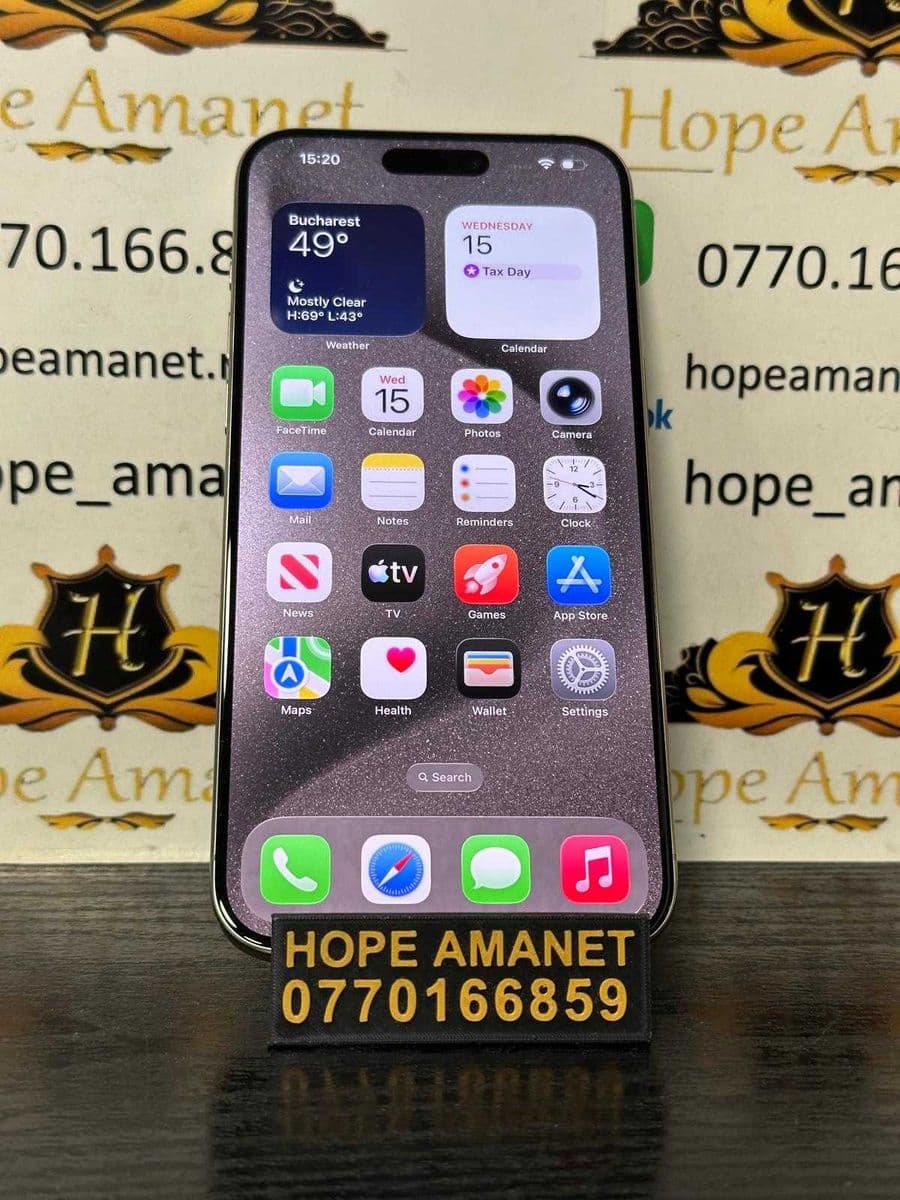 Hope Amanet P10/IPHONE 15 PRO MAX 256 GB BATERIE 87% Bucuresti Sectorul 5