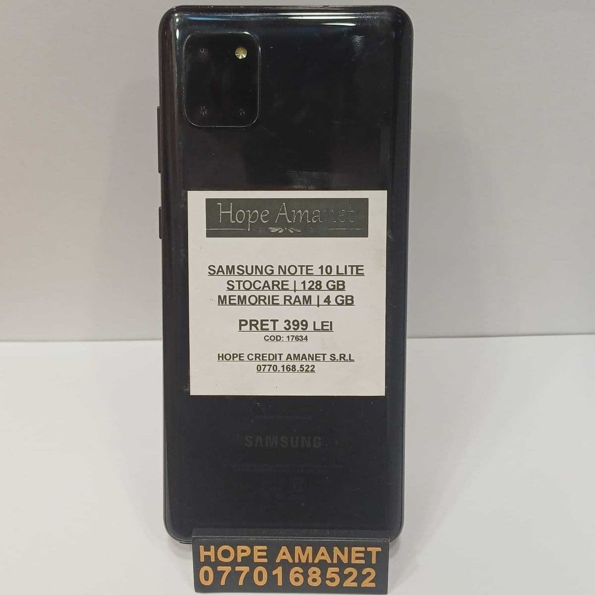 Hope Amanet P1/ Samsung S10 Lite #17634 Bucuresti Sectorul 5