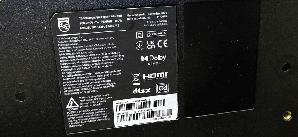 Hope Amanet P6 Smart TV QLED Philips 108 cm Bucuresti Sectorul 4