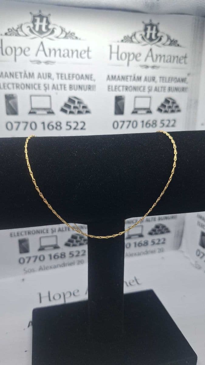 Hope Amanet P1/ Lant din aur 18K / 3.01 gr / 41 CM / COD 125278 Bucuresti Sectorul 5