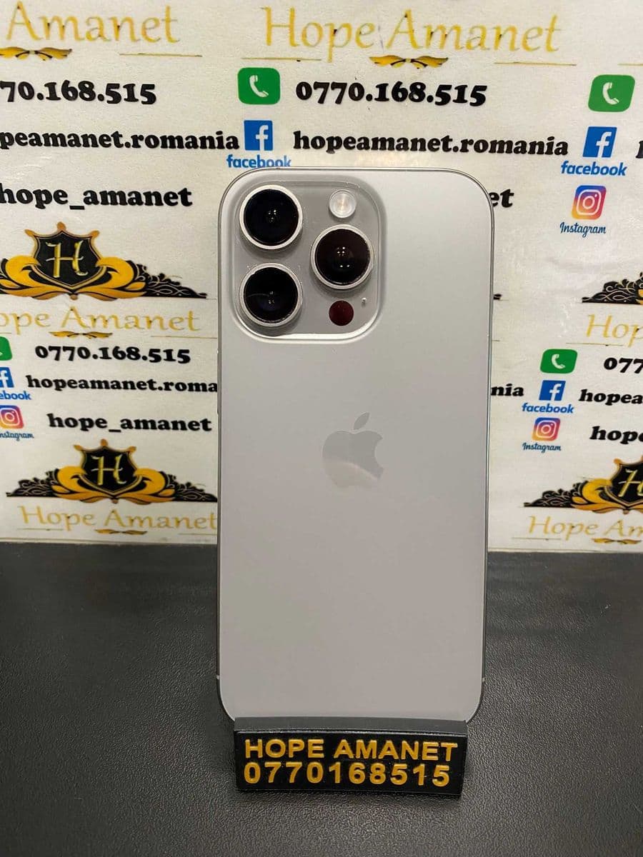 Hope Amanet P3 Iphone 16 pro / 128 gb / 91% baterie Bucuresti Sectorul 6