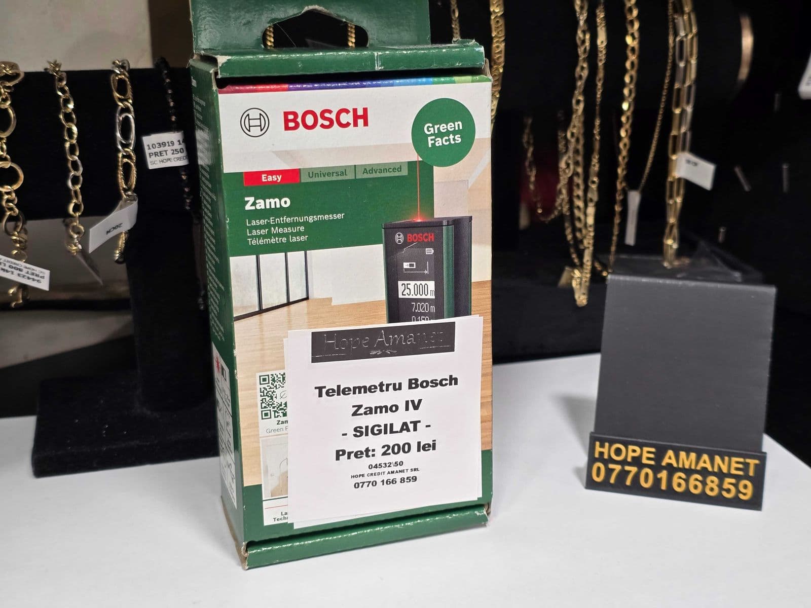 Hope Amanet P10/Telemetru Bosch Zamo IV - SIGILAT - Bucuresti Sectorul 5