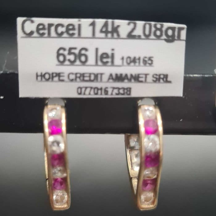 HOPE AMANET P8 Cercei de aur 14k 2.08 gr Bucuresti Sectorul 6