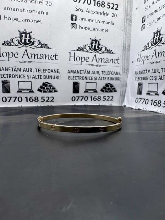 Hope Amanet P1/ Bratara din aur 14k/6.53gr / 20CM / COD 121495 Bucuresti Sectorul 5
