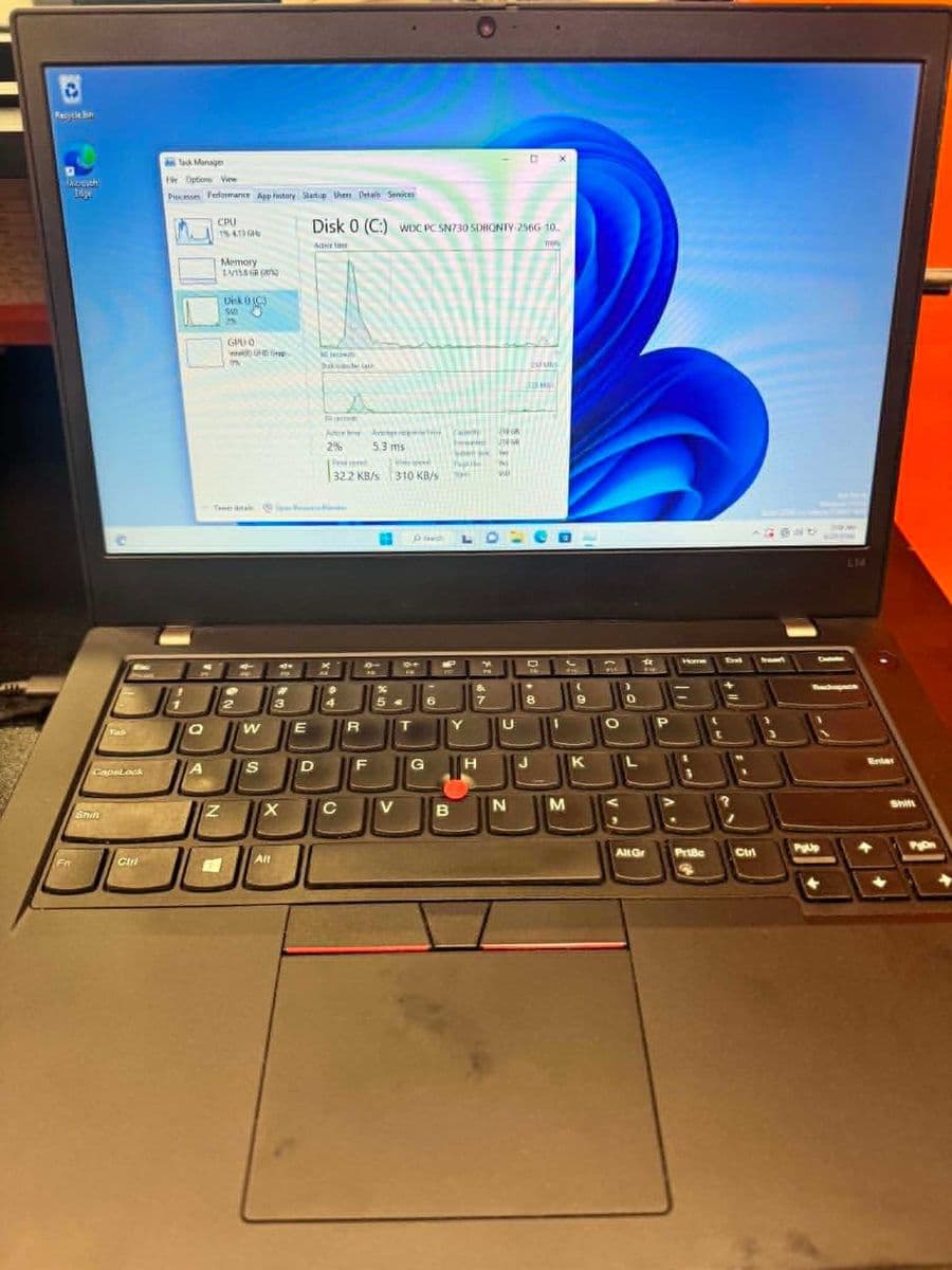 Hope Amanet P5-Laptop Lenovo ThinkPad L14, i5-10310U/ 16 GB RAM /256 GB SSD Bucuresti Sectorul 2