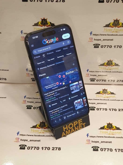 Hope Amanet P13/Iphone 15 Bucuresti Sectorul 6