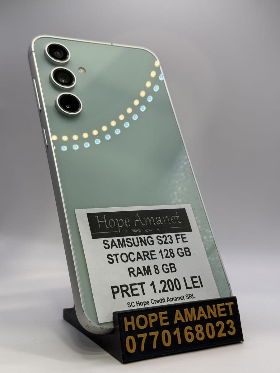 Hope Amanet P7 Samsung S23 Fe 128 Gb Bucuresti Sectorul 6