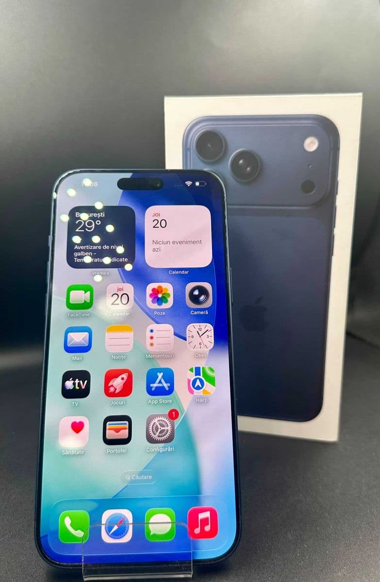 Hope Amanet P5, iPhone 17 Pro Max, 256GB, 100% - 51 Cicluri De Incarcare - GARANTIE Bucuresti Sectorul 6