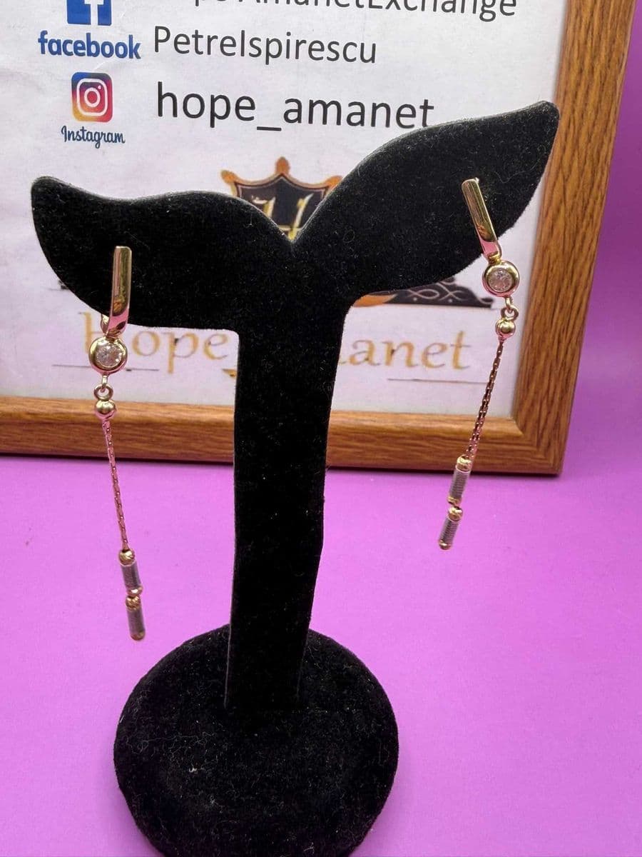 HOPE AMANET P2-Cercei din aur de 14k 3.26 gr Bucuresti Sectorul 5