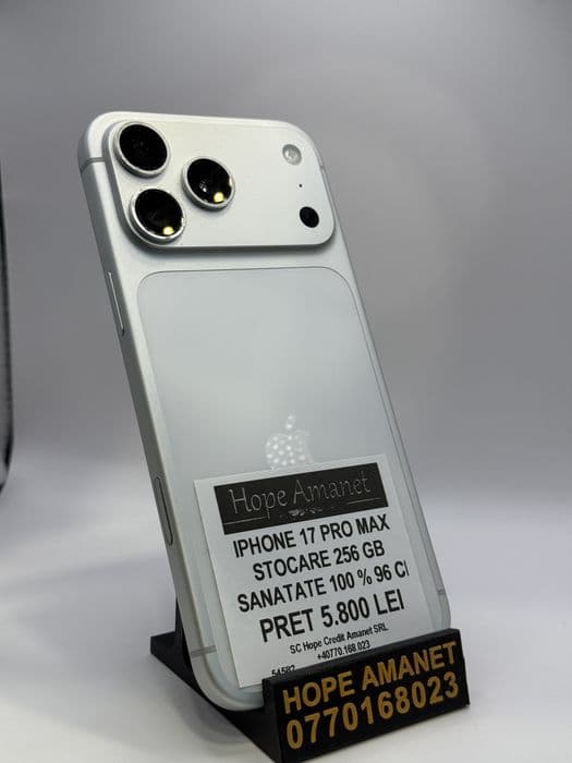Hope Amanet P7 Iphone 17 Pro Max 256 Gb Bucuresti Sectorul 6