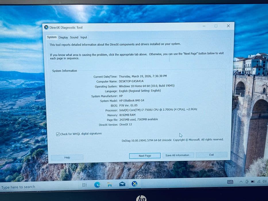 Hope Amanet P10/Laptop HP EliteBook 840 G4 Bucuresti Sectorul 6