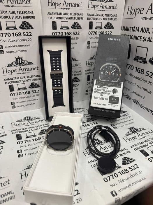Hope Amanet P1/ SAMSUNG Galaxy Watch Ultra, 47mm LTE/COD 42834 Bucuresti Sectorul 5