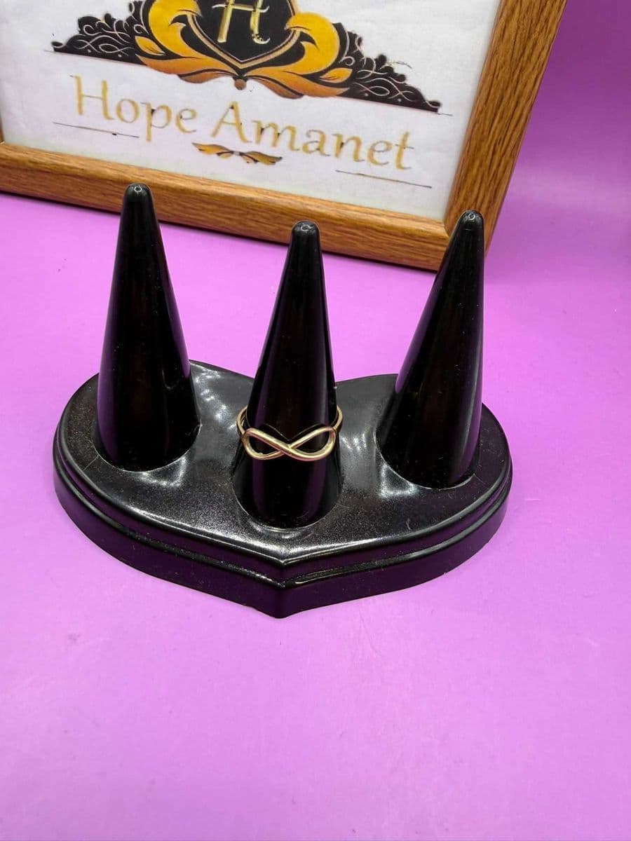 HOPE AMANET P2-Inel cu pietre nepretioase din aur de 14k/1.12 gr/17mm Bucuresti Sectorul 5