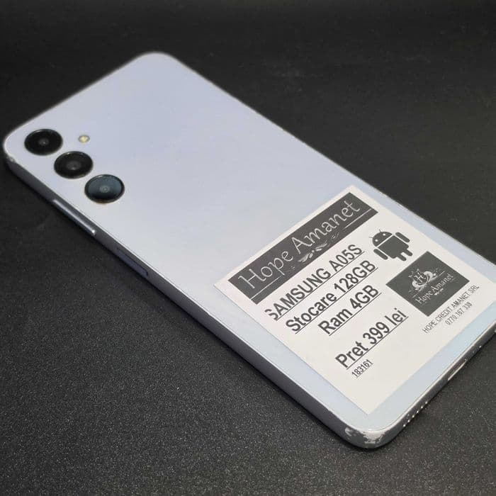 HOPE AMANET P8 Samsung A05s 128 gb 4gb ram Bucuresti Sectorul 6