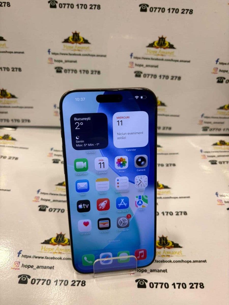 Hope Amanet P13 IPHONE 16 PRO MAX Bragadiru