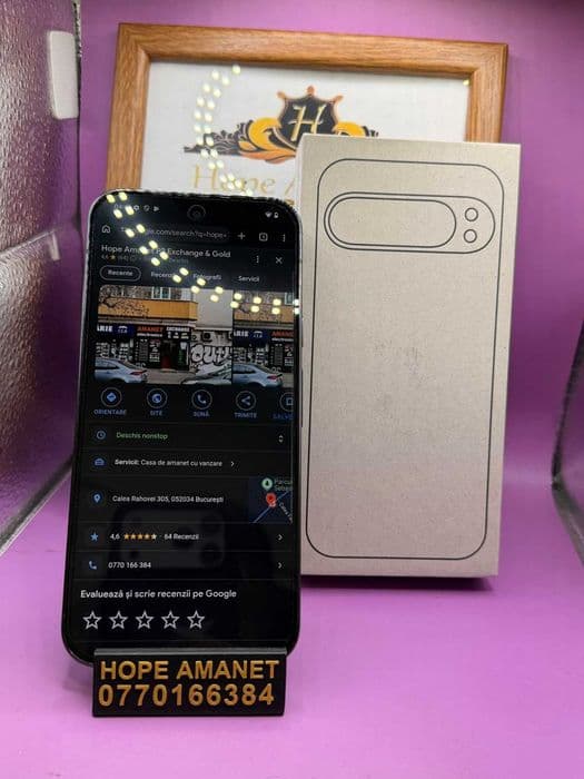 Hope Amanet P2 - GOOGLE PIXEL 9 PRO XL 256GB/ 16GB RAM Bragadiru